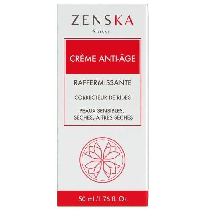 ZENSKA Crème Anti-Âge Redensifiante & Fermeté - 50ml