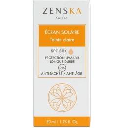 ZENSKA Écran Solaire Teinté SPF50+ Teinte Claire - 50ml