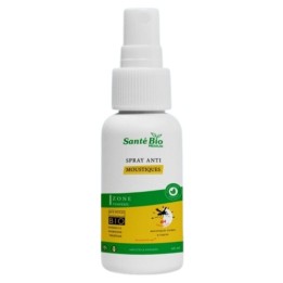 SANTÉ BIO Spray Anti-Moustique Repulsif Naturel - 60ml