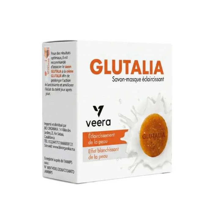 VEERA SANTÉ Glutalia Savon Masque Éclaircissant - 75g