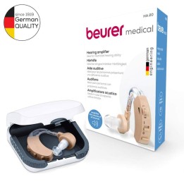 BEURER Amplificateur Sonore HA 20 - Appareil Auditif Contour d'Oreille