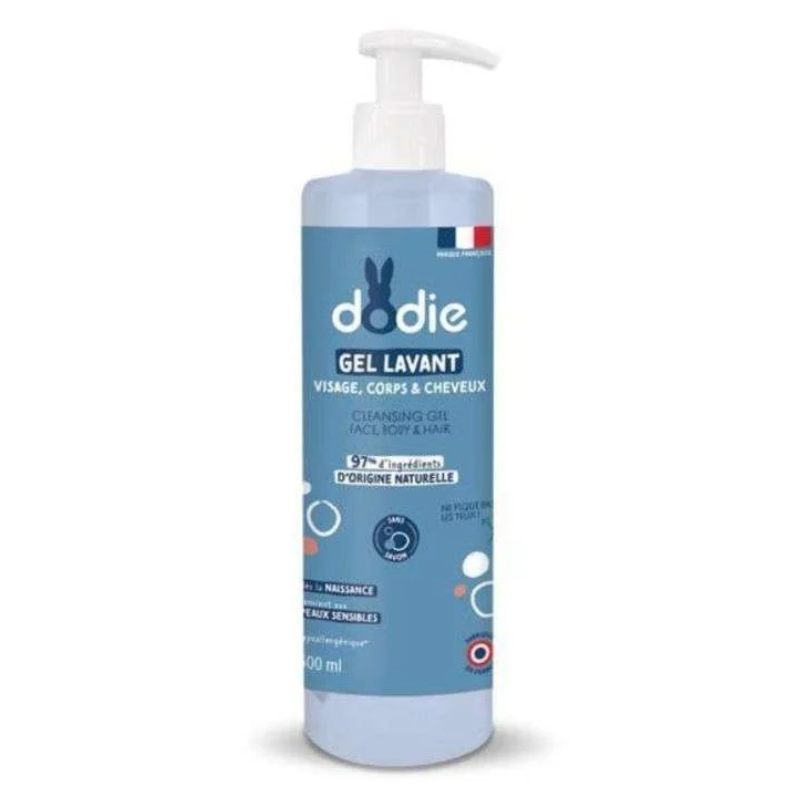 Dodie Gel Lavant 3 en 1 (Visage, Corps, Cheveux) - 500ml