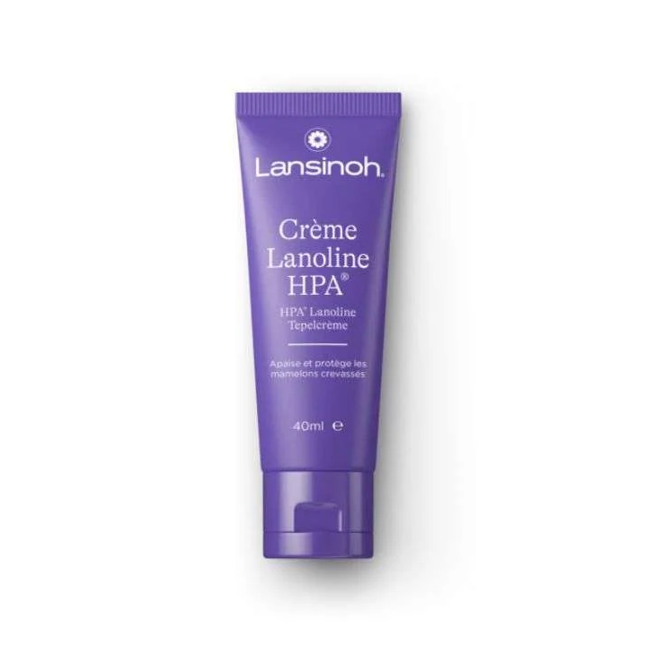 Lansinoh Crème HPA Lanoline pour Mamelons Douloureux et Crevasses – 40ml