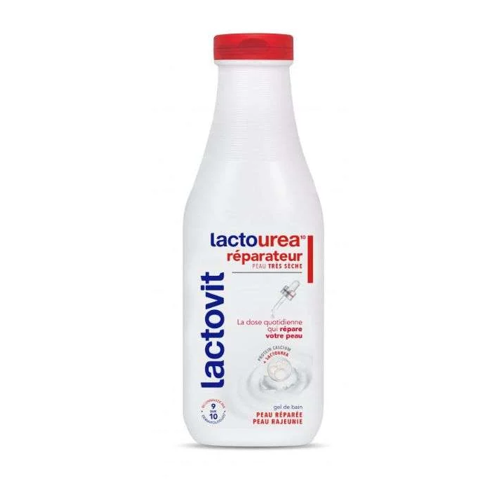 LACTOVIT Gel de Bain & Douche Réparateur à la Lait lactoserum & Protein Calcium - 250ml