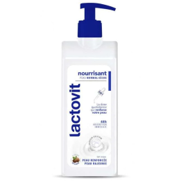 LACTOVIT Lait Corporel Nourrissant à la Protein Calcium - 400ml