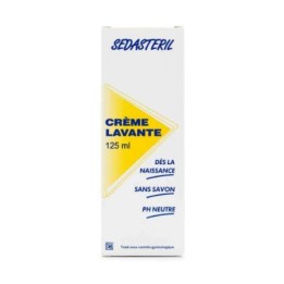 SEDASTERIL Crème Lavante Purifiante & Apaisante - Flacon 125ml