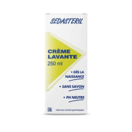 SEDASTERIL Crème Lavante Purifiante & Apaisante - Flacon 250ml