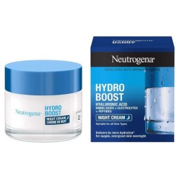NEUTROGENA Hydro Boost Gel-Crème de Nuit Hydratant Régénérant - 50ml