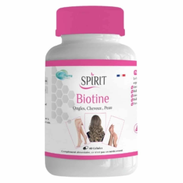 SPIRIT PHARMA Biotine Ongles, Cheveux & Peau - 60 Gélules