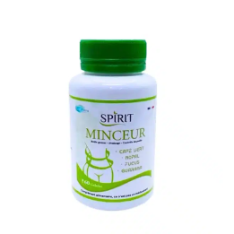 SPIRIT PHARMA Minceur Brûle-Graisse & Drainage (Café Vert, Nopal, Fucus, Guarana) - 60 Gélules