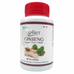 SPIRIT PHARMA Ginseng Tonique Physique & Intellectuel - 60 Gélules
