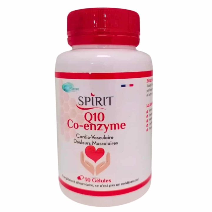 SPIRIT PHARMA Co-Enzyme Q10 Cardio-Vasculaire & Énergie - 30 Gélules