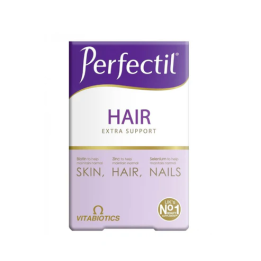 VITABIOTICS Perfectil Hair Extra Support Santé Capillaire, Peau & Ongles - 60 Comprimés