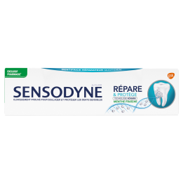 SENSODYNE Dentifrice Répare & Protège Fraîcheur Menthe - 75ml