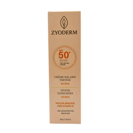 ZYODERM Crème Solaire Teintée Anti-Taches SPF50+ - 50ml