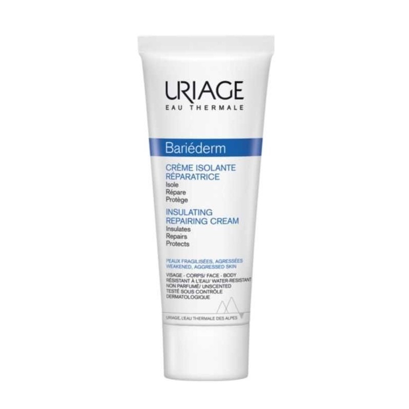 URIAGE BARIEDERM CREME ISOLANTE REPARATRICE 75ML PEAUX AGRESSÉES