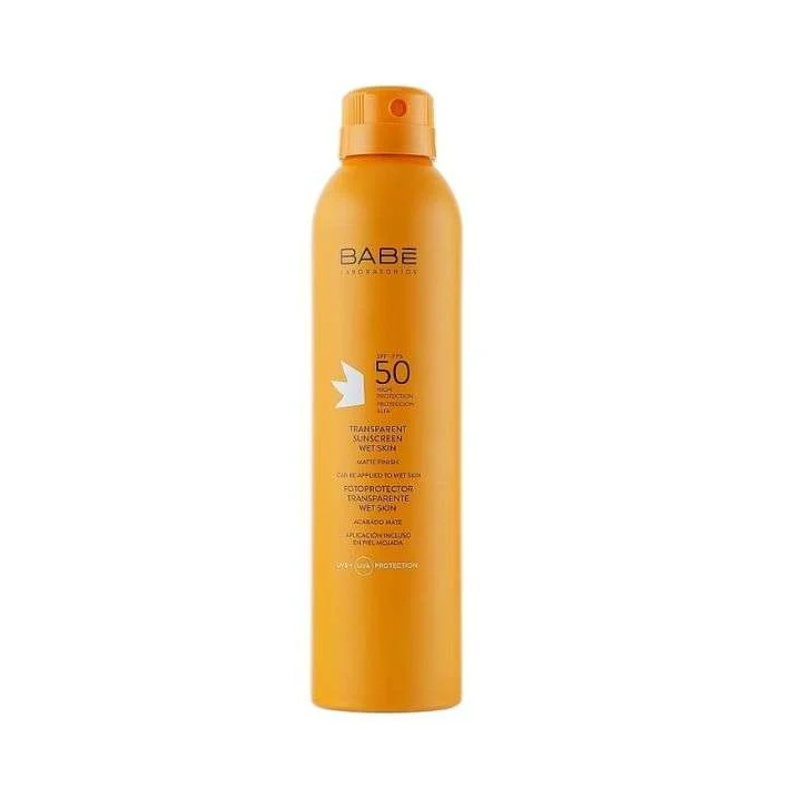 BABÉ Photoprotector Transparent Spray SPF50 Wet Skin - 200ml