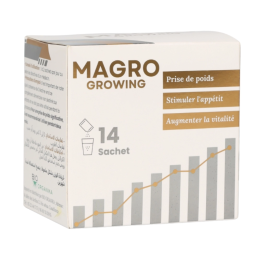 VEERA Magro Growing Poudre Soluble - 14 Sachets