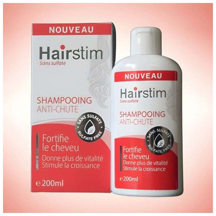 HAIRSTIM Shampooing Anti-Chute Sans Sulfate - 200ml
