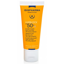 ISISPHARMA Uveblock SPF50+ Fluide Teinté Light - 40ml