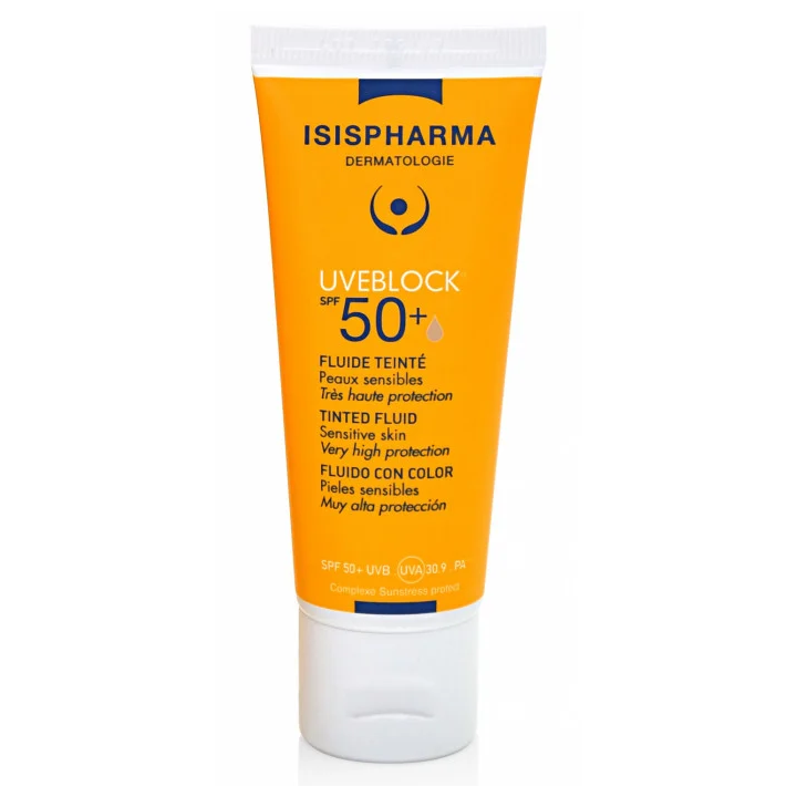 ISISPHARMA Uveblock SPF50+ Fluide Teinté Light - 40ml