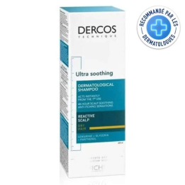 VICHY Dercos Ultra Apaisant Shampooing Traitant Cheveux Secs - 200ml