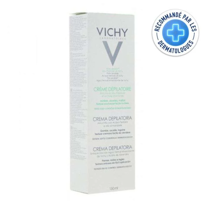 VICHY Crème Dépilatoire Haute Tolérance Apaisante Dermo-Tolérance - 150ml