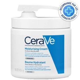 CERAVE Baume Hydratant Nourrissant Peaux Sèches à Très Sèches avec Pompe - 454g