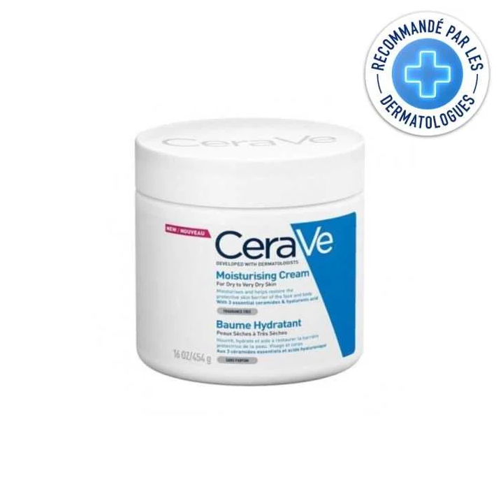 CERAVE Baume Hydratant Nourrissant Peaux Sèches à Très Sèches - Pot 454g