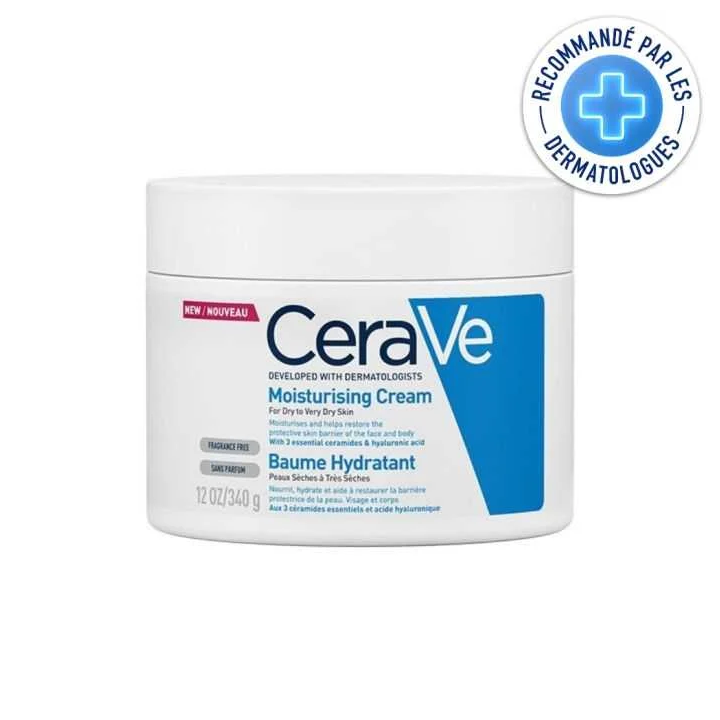 CERAVE Baume Hydratant Nourrissant Peaux Sèches à Très Sèches - Pot 340g