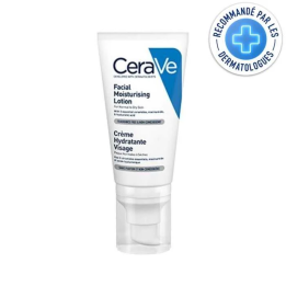 CeraVe Crème Hydratante Visage Peaux Normales à Sèches - 52ml