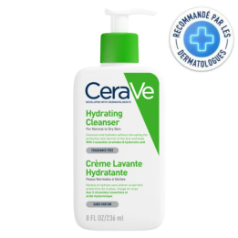 CERAVE Crème Lavante Hydratante Nettoyante & Apaisante - 236ml