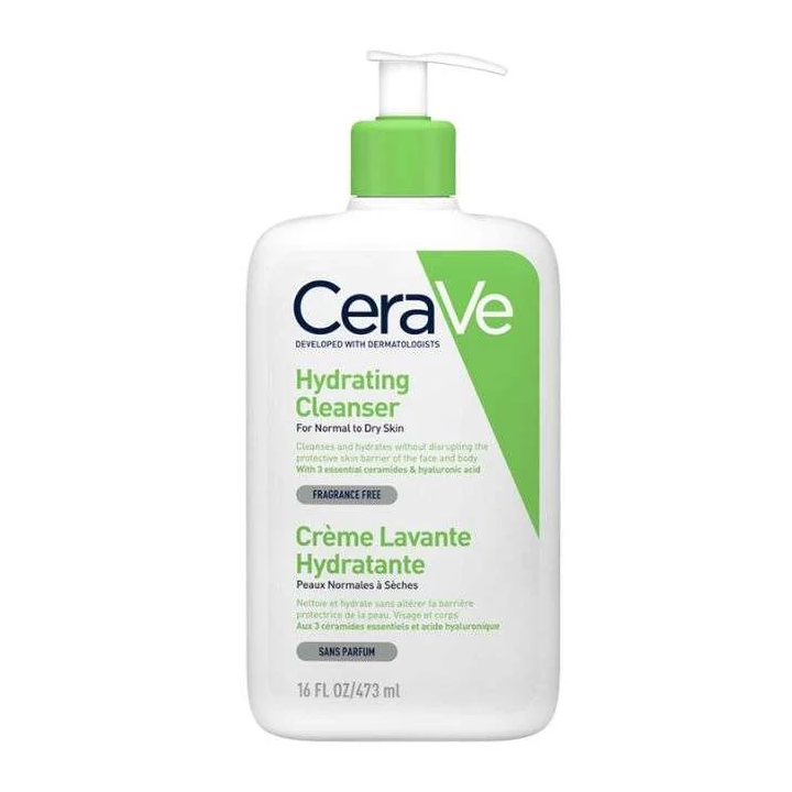 CERAVE Crème Lavante Hydratante Nettoyante & Apaisante - 473ml