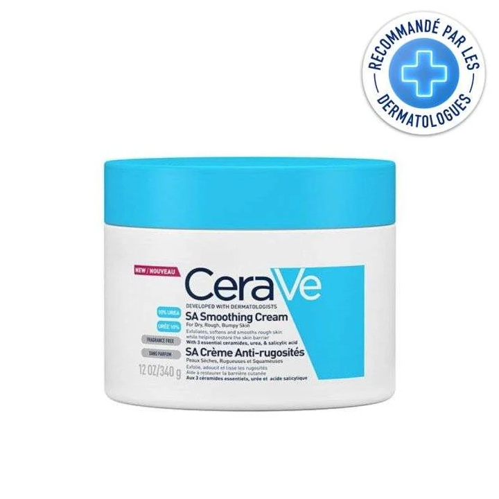 CERAVE SA Crème Anti-Rugosités Lissante & Nourrissante - Pot 340g