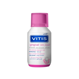 VITIS Bain de Bouche Gingival Anti-Plaque & Soin des Gencives Sensibles - 150ml