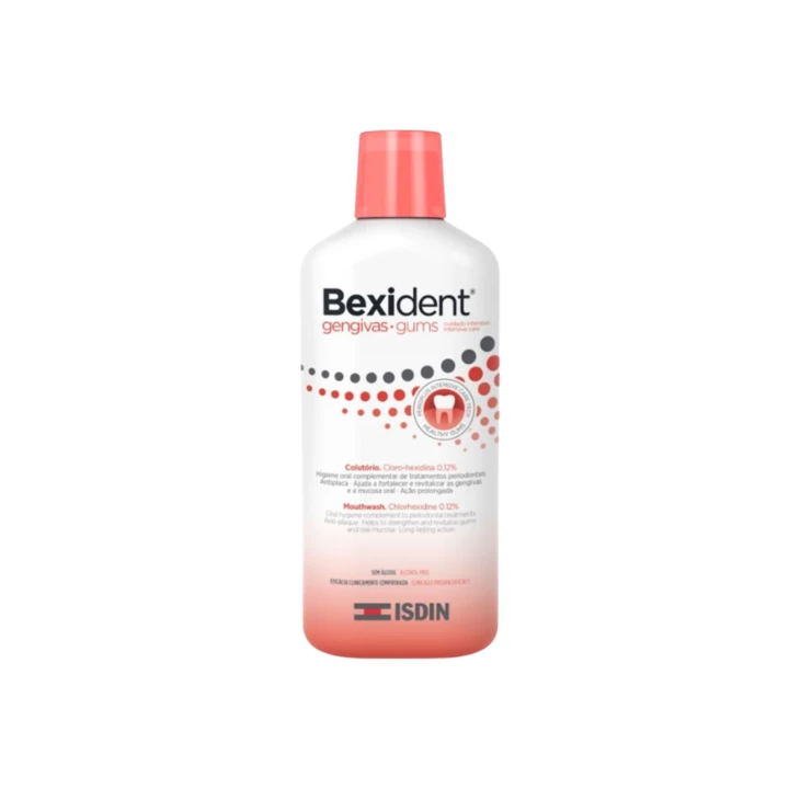 BEXIDENT Bain de Bouche Gencives Soin Antiseptique & Anti-Plaque - 250ml