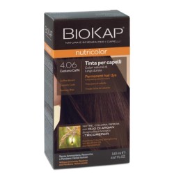 BIOKAP NUTRICOLOR 4.06 MARRON CAFE