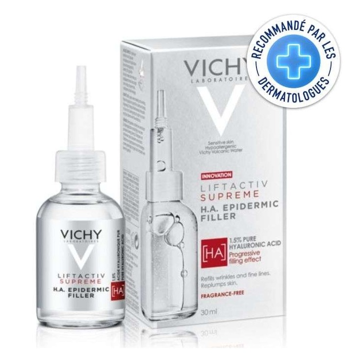 VICHY Liftactiv Supreme H.A. Epidermic Filler Sérum Anti-Rides Repulpant - 30ml