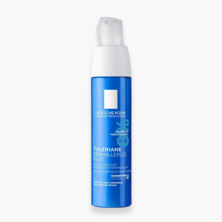 LA ROCHE-POSAY Toleriane Dermallergo Nuit Soin Hydratant Apaisant Réparateur - 40ml
