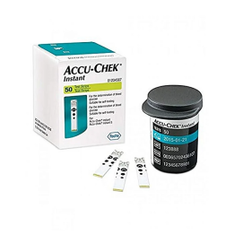 ACCU-CHEK Instant Bandelettes Réactives Test Glycémie - Boîte de 50