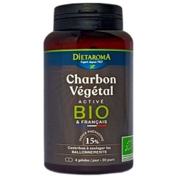 DIETAROMA CHARBON VEGETAL BIO 120 GELULES