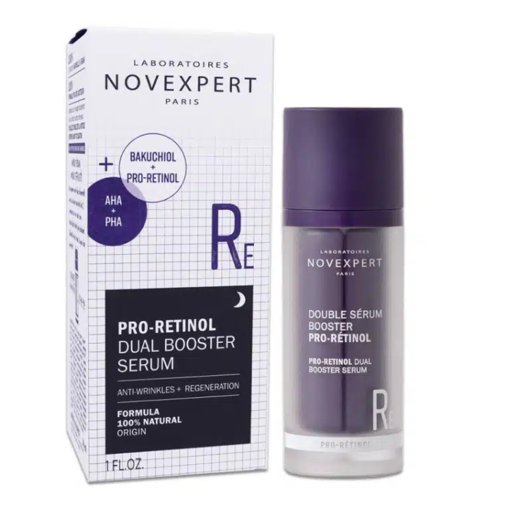 NOVEXPERT (re) Pro-Rétinol Double Sérum Booster Anti-Âge Global - 30ml