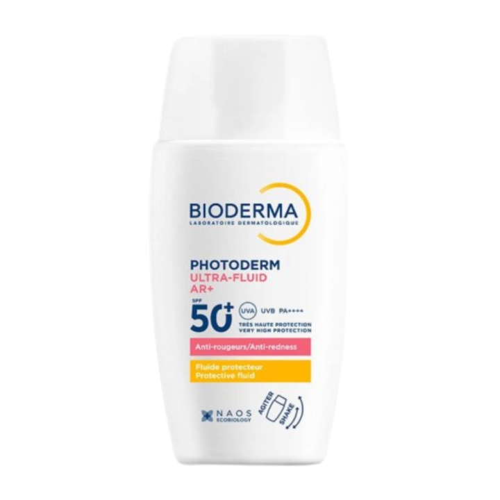 BIODERMA Photoderm AR+ SPF 50+ Fluide Solaire Apaisant Anti-Rougeurs - 40ml