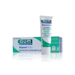 GUM Original White Dentifrice Blancheur Douceur Anti-Taches - 75ml