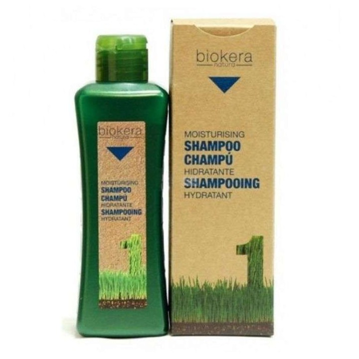 BIOKERA Natura Shampooing Hydratant (Cheveux Secs & Déshydratés) - 300ml