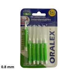 BROSETTES INTERDENTAIRES ORALEX 0.8mm