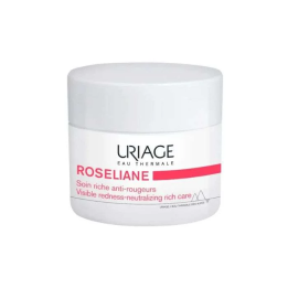 Uriage Roséliane Crème Riche Anti-Rougeurs Peaux Sèches à Très Sèches - 50ml